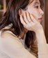 【安田美沙子さん着用】キュービックチェーンリング